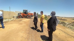 حى فيصل يقوم بإزالة التعديات على الأراضي الزراعية بمساحه ٨٣٠ متر بقرية محمد كريم