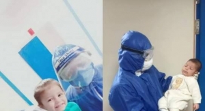 تعافي أصغر طفلة بمستشفى قها للعزل من كورونا