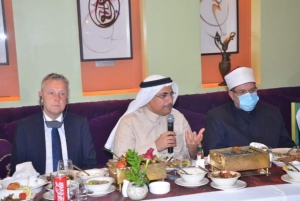 بالصور :وزير الأوقاف يلتقي رئيس وأعضاء البرلمان العربي