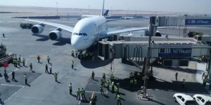 مطار القاهرة يستقبل أكبر طائرة ركاب في العالم اليوم