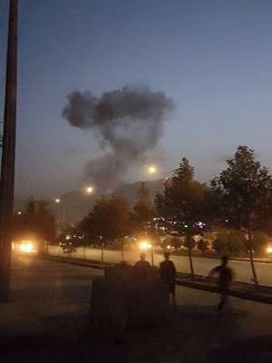 انفجار داخل الجامعة الأمريكية بأفغانستان
