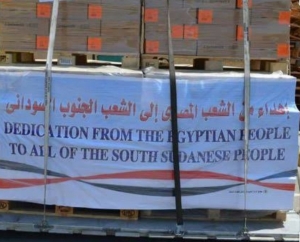 مصر ترسل مساعدات عاجلة لمتضرري السيول بدولة السودان