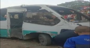 وزير النقل : وفاة و5 إصابات في حادث قطار حلوان