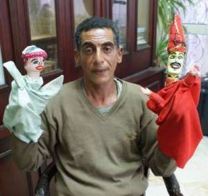 سيد السويسي .. احد فناني الأراجوز والعرائس في مصر