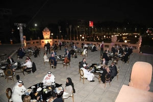 41 سفيرا من دول العالم يزورون قصر البارون امبان ويحضرون حفل عشاء بالحديقة