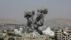 ارتفاع حصيلة ضحايا انفجار إدلب لـ 34 قتيلاً