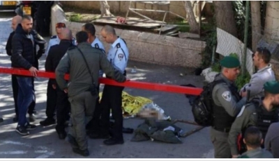 شرطة الاحتلال الإسرائيلي تعلن استشهاد شاب فلسطيني واصابة سيدة امام باب الاسباط
