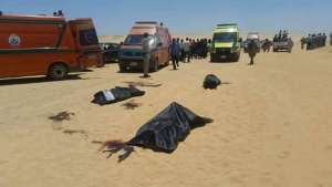 ارتفاع عدد ضحايا حادث المنيا الإرهابى لـ26 شهيدا و25 مصابا والداخلية تكشف تفاصيل الحادث
