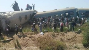 الصحة: 50 مصابا في حادث تصادم «قطاري سوهاج»