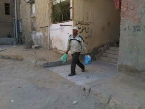 حى فيصل يبدأ حملة جمع القمامة المنزلية مجانا بالتعاون مع جهاز النظافة
