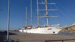 وصول السفينة الشراعية STAR CLIPPER  لميناء شرم الشيخ