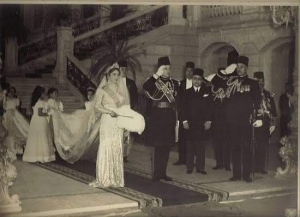 ذكري زفاف &quot; الملك فاروق والملكة فريدة &quot;  الخميس 20 يناير  1938