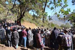 تشييع جثمان الطفل المغربي ريان في قرية شفشاون