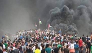 استشهاد 5 فلسطينيين وإصابة العشرات برصاص الاحتلال في جمعة &quot;غزة صامدة&quot;