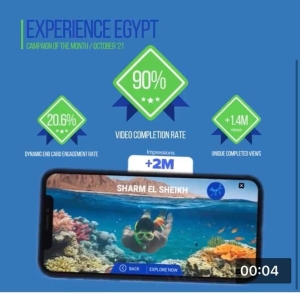 مصر تفوز بأفضل حملة ترويجية رقمية على منصات التواصل الإجتماعي في روسيا