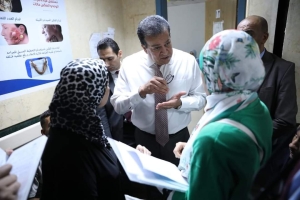 وزير الصحة يتفقد مستشفى الشيخ زايد آل نهيان.. ويوجه باتخاذ إجراءات عاجلة في علاج مرضى التصلب المتعدد MS))