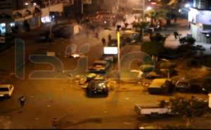 عاجل.. عناصر اخوانية تحاول الاعتصام بميدان التحرير و الأمن يطاردهم.