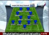 مايسترو وحاوى نادي منتخب السويس ضمن تشكيل منتخب &quot;الرابعة&quot; الدور الاول