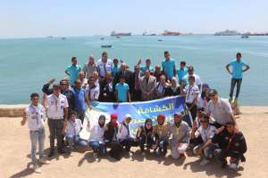 الكشافة المصرية البحرية بالسويس تحتفل بعيد عودة سيناءالـ34