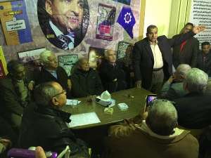 نائب بالسويس يحتفل بحملته الانتخابية بحضور الدكتور رفعت السعيد ورئيس التجمع