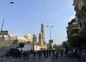 عاجل ..انفجار بمحيط الكنيسة المرقسية بالإسكندرية
