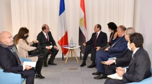 التقي السيد الرئيس عبد الفتاح السيسى مساء اليوم مع رئيس الوزراء الفرنسي جان كاستكس&quot;