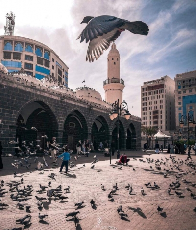 &quot;مسجد الغمامة &quot; في رحاب المدينه المنورة