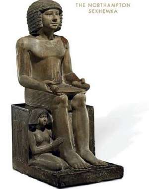 حمله مصريه لمنع بيع تمثال&quot;سخم كا&quot; بالمزاد العلني