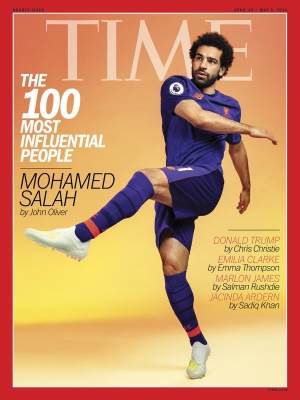 محمد صلاح ضمن أكثر 100 شخصية مؤثرة في العالم
