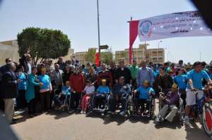 سباق الدراجات الهوائية للطلائع بمهرجان كلنا واحد لمصر المستقبل بالسويس بمشاركة 4 محافظات