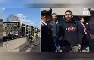 الطفل المصري الشجاع رامي شحاتة ينقذ 51 راكبًا إيطاليًّا من الموت حرقًا