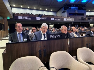 وزير التعليم العالي يلقى كلمة مصر في الدورة 215 للمجلس التنفيذي لليونسكو