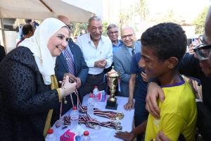 القباج تشهد احتفالية أولاد مصر بمؤسسات الرعاية الاجتماعية بذكري ثورة ٣٠ يونيو تحت شعار &quot;في حب مصر&quot;