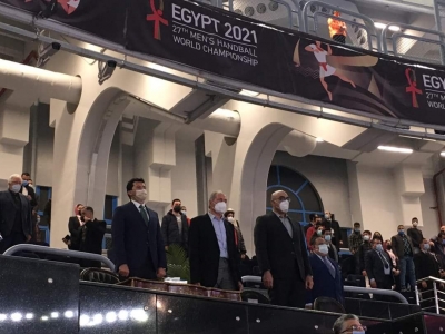 وزير الرياضة يهنئ منتخب مصر بالتأهل لدور الثمانية