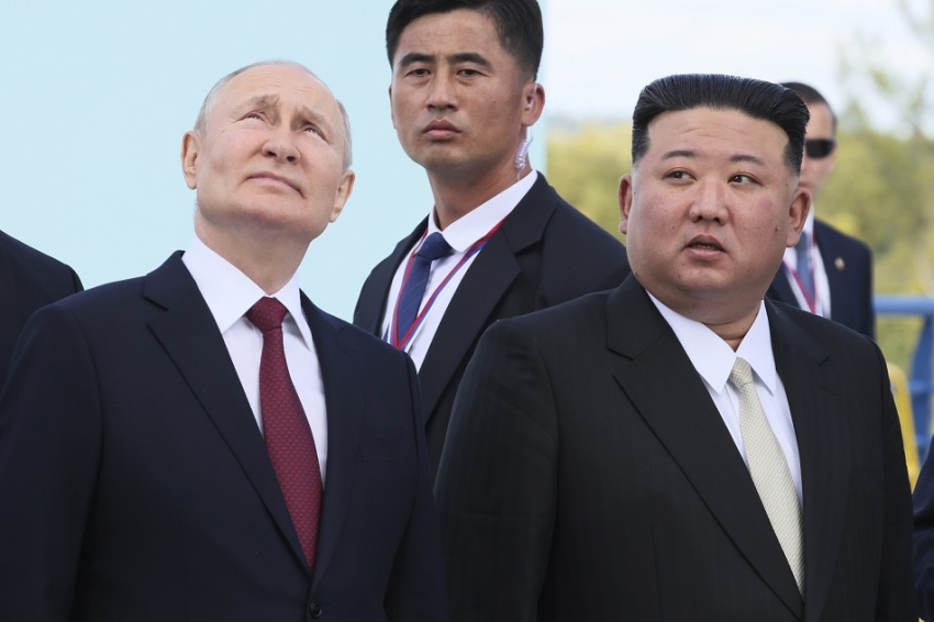 انزعاج امريكا بسبب زياره بوتن لكوريا الشماليه
