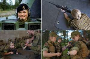 الجيش النرويجى يلزم الناث بالخدمة الاجبارية، و الاقامة فى غرف مختلطة لضباط من الجنسين !
