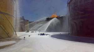 «استئناف السويس» تنظرغدا محاكمة 37 من العاملين بـالنصر للبترول في حريق المستودعات