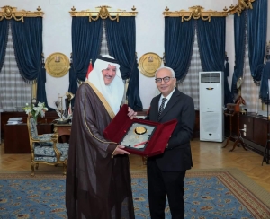حجازي  يستقبل السفير السعودي بالقاهرة لمناقشة أوجه التعاون