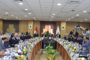 وزير التعليم العالي يرأس اجتماع المجلس الأعلى للجامعات بجامعة المنصورة