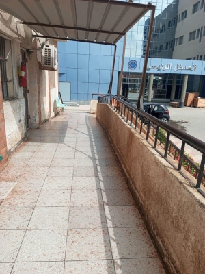 مستشفى صدر السويس: جرد وتعقيم مبنى العيادات الخارجية بالمستشفى