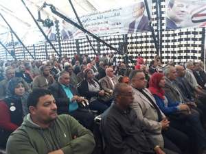 مؤتمر حاشد بالسويس لحملة كلنا معاك من اجل مصر بالقطاع الريفي