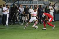 الزمالك ينتزع بطاقة التأهل إلى دور المجموعات من انياب سانجا