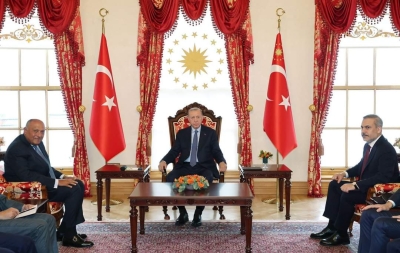 رئيس الجمهورية التركية يستقبل وزير الخارجية خلال زيارته لإسطنبول    ـ