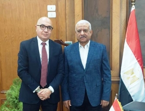 محافظ السويس يستقبل رئيس منطقة القناة وسيناء للبنك الزراعي المصري