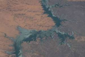 بحيرة ناصر ضمن أجمل صور ناسا في 2016