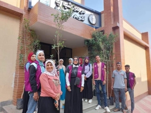 بمشاركة أندية الفتاة والتطوع تجميل مراكز الشباب بمحافظة أسيوط