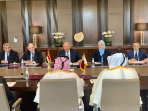 ‏‎انعقاد أعمال الدورة الخامسة للجنة العليا المشتركة بين جمهورية مصر العربية ودولة قطر