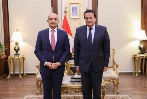 عبد الغفار  يستقبل سفير الأردن لدى مصر لبحث سبل تعزيز التعاون في دعم القطاع الصحي