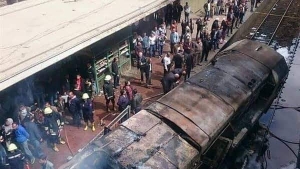 القبض على سائق قطار محطة مصر ومساعده