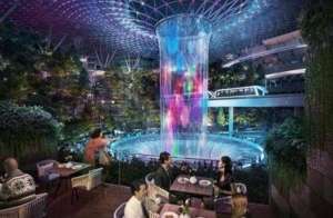 افتتاح أكبر حديقة نباتات في العالم داخل مطار بسنغافورة